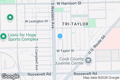 Map image of the property - 902 S Claremont Ave