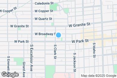 Map image of the property - 635 W Park St