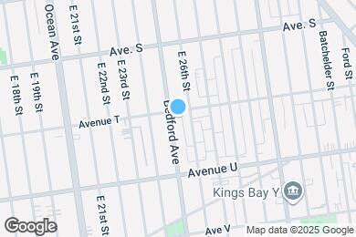 Map image of the property - 4099 Bedford Ave