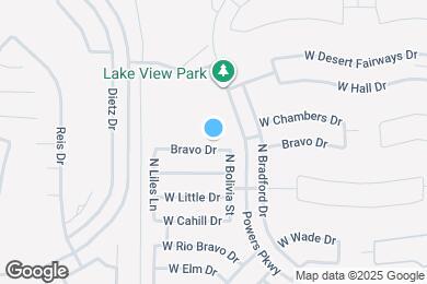 Map image of the property - 41180 W Bravo Dr