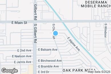Map image of the property - 2206 E Arbor Cir