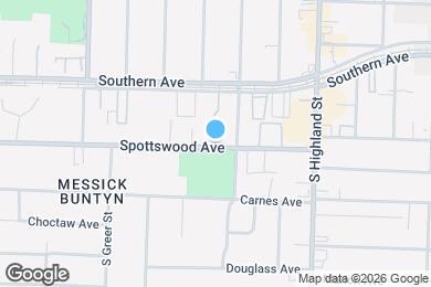 Map image of the property - 3376 Spottswood Ave