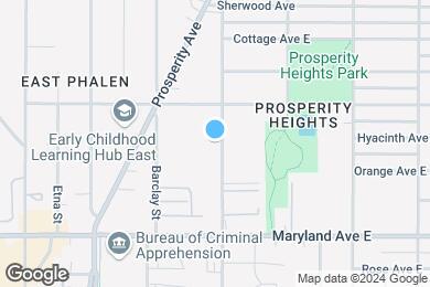 Map image of the property - Evergreen East Apartments