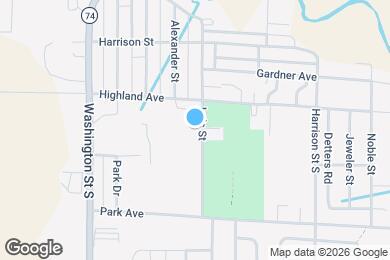 Map image of the property - Twin Falls Gardens Apartments