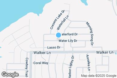 Map image of the property - 1301 Water Lily Dr