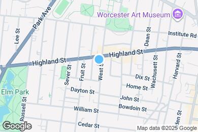 Map image of the property - 120 West St