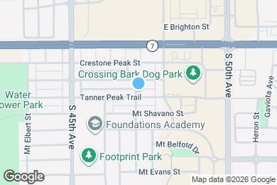 Map image of the property - 4703 Tanner Peak Trail