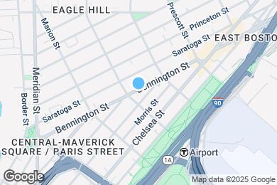 Map image of the property - 161 Bennington St
