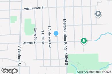 Map image of the property - 308 S Marshall St