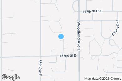 Map image of the property - 15010 68th Ave E