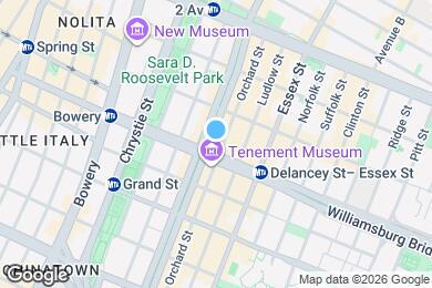 Map image of the property - 119 Orchard St