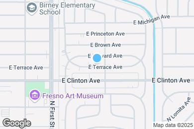 Map image of the property - 3365 E Terrace Ave