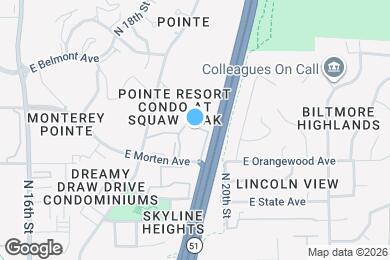 Map image of the property - 1880 E Morten Ave