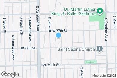 Map image of the property - 7728 S Bishop St