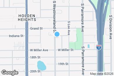 Map image of the property - 1409 S Westmoreland Dr