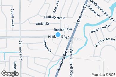 Map image of the property - 6104 Harlow Blvd
