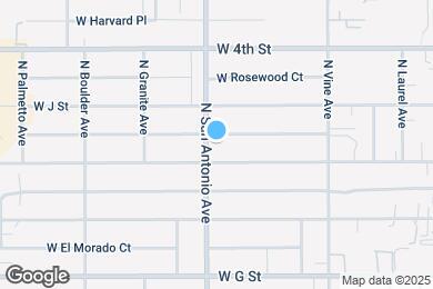 Map image of the property - 920 N San Antonio Ave