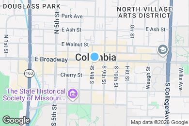 Map image of the property - 802 E Broadway