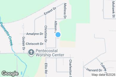 Map image of the property - 1140 Allison Dr