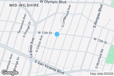 Map image of the property - 1224 S Longwood Ave