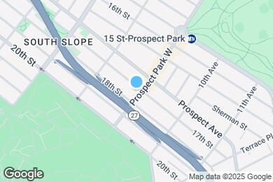 Map image of the property - 276 Prospect Park W