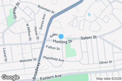 Map image of the property - 58 Hunting St