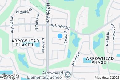 Map image of the property - 7395 W Kerry Way