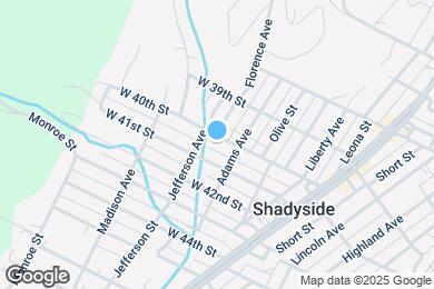 Map image of the property - 354 W 40th St