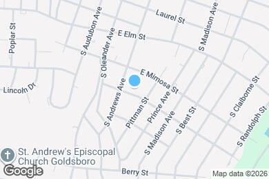 Map image of the property - 1505 E Hawthorne St