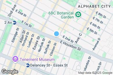 Map image of the property - 6 Avenue B