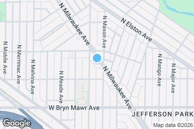 Map image of the property - 5744 N Milwaukee Ave