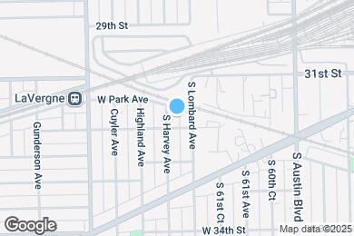 Map image of the property - 3141 Harvey Ave