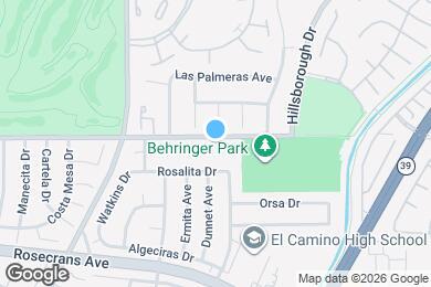 Map image of the property - 15924 Alicante Rd