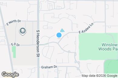 Map image of the property - 2120 S Azalea Ln