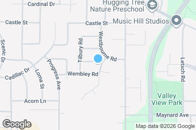 Map image of the property - 1907 Harrow Rd