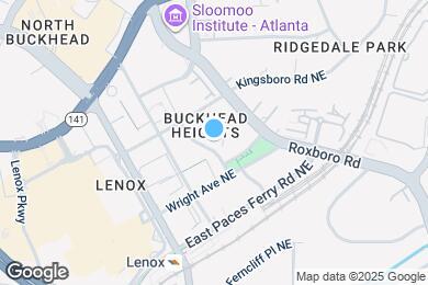 Map image of the property - 3481 Lakeside Dr NE