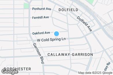 Map image of the property - 3818 W Cold Spring Ln