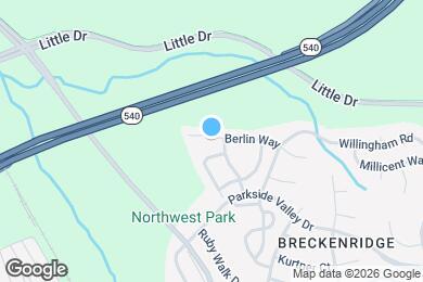 Map image of the property - 405 Berlin Way