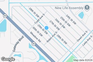 Map image of the property - 5216 29th St SW