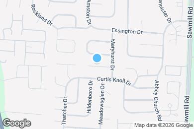 Map image of the property - 3114 Strathaven Ct
