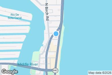 Map image of the property - 101 S Fort Lauderdale Beach Blvd