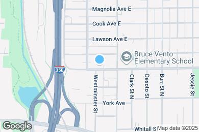 Map image of the property - 363 Case Ave E