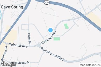 Map image of the property - 4505 Colonial Place Dr