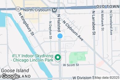 Map image of the property - 1441 N Halsted St