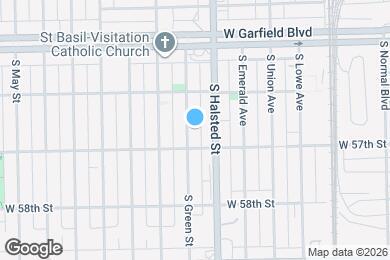 Map image of the property - 5643 S Green St