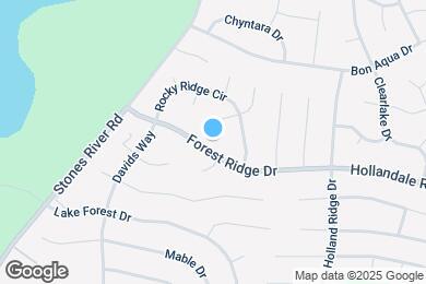 Map image of the property - 495 Forest Ridge Dr