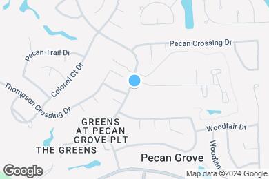 Map image of the property - Bellevue at Pecan Grove