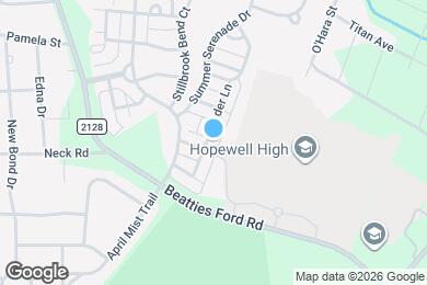 Map image of the property - 9043 Cinder Ln