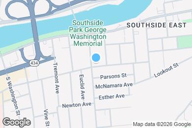 Map image of the property - 1279 Vestal Ave