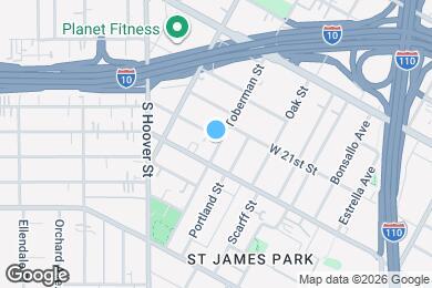 Map image of the property - 1000 W 22nd St